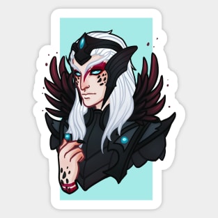 Craven Raven Sticker